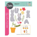 SIZZIX THINLITS CUT MATRIȚE - BUNNY BITS AND BLOOMS 2 - Imagine 6