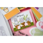 SIZZIX THINLITS CUT MATRIȚE - BUNNY BITS AND BLOOMS 2 - Imagine 4