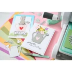 SIZZIX THINLITS CUT MATRIȚE - BUNNY BITS AND BLOOMS 2 - Imagine 3