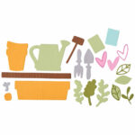 MATRIȚE TĂIATE SIZZIX THINLITS - GREENHOUSE FINDS 2 - Imagine 6