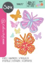 MATRIȚE TĂIATE SIZZIX THINLITS - ARIPI DE PRIMĂVARĂ - Imagine 4