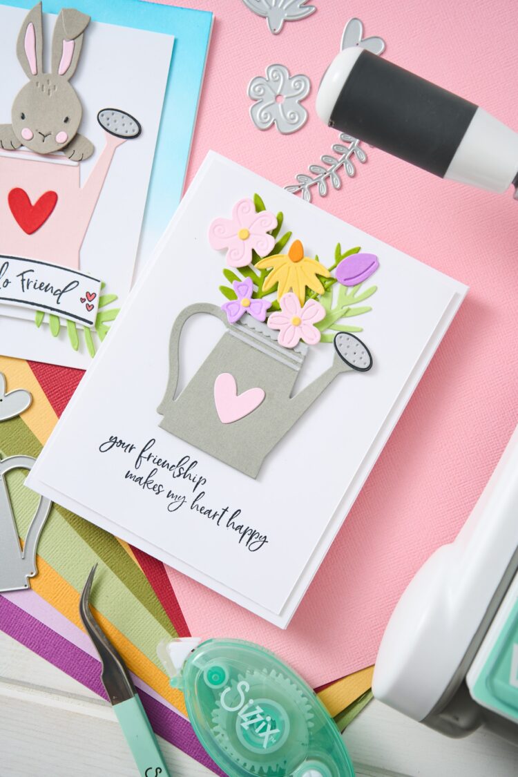 SIZZIX THINLITS CUT DIE - PRESĂRAT CU DRAGOSTE - Imagine 4