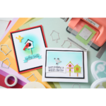 MATRIȚE TĂIATE SIZZIX THINLITS - LOC BUN PENTRU ATERIZARE 2 - Imagine 2