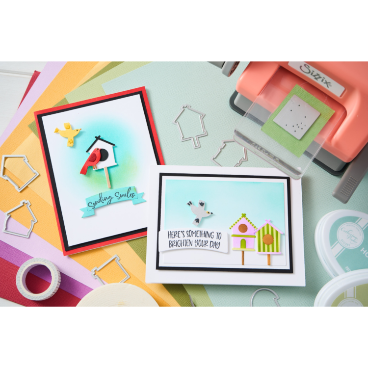 MATRIȚE TĂIATE SIZZIX THINLITS - LOC BUN PENTRU ATERIZARE 2 - Imagine 2
