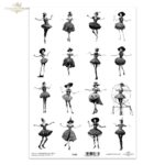 HÂRTIE DE SCRAPBOOKING DIN COLECȚIA ITD A4 - P0282