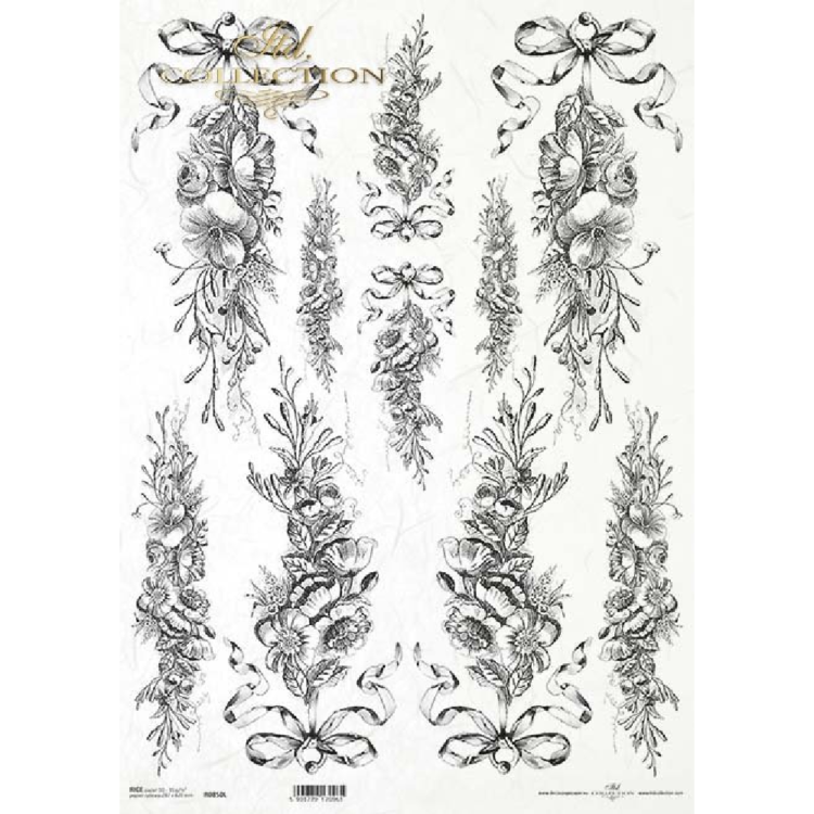 HÂRTIE DE OREZ DECOUPAGE COLECTIA ITD A3 - R0850L - Imagine 1