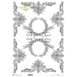 HÂRTIE DE OREZ DECOUPAGE COLECTIA ITD A3 - R0853L