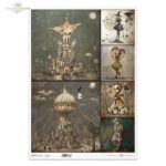 HÂRTIE DE OREZ DECOUPAGE COLECTIA ITD A3 - R1349L