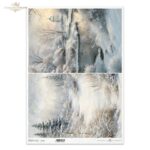 HÂRTIE DE OREZ DECOUPAGE COLECTIE ITD A3 - R1392L