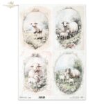 HÂRTIE DE OREZ DECOUPAGE COLECTIA ITD A3 - R1400L