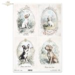 HÂRTIE DE OREZ DECOUPAGE COLECTIE ITD A3 - R1405L