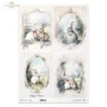 HÂRTIE DE OREZ DECOUPAGE COLECTIA ITD A3 - R1408L