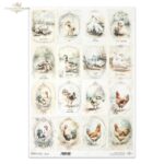 HÂRTIE DE OREZ DECOUPAGE COLECTIE ITD A3 - R1413L