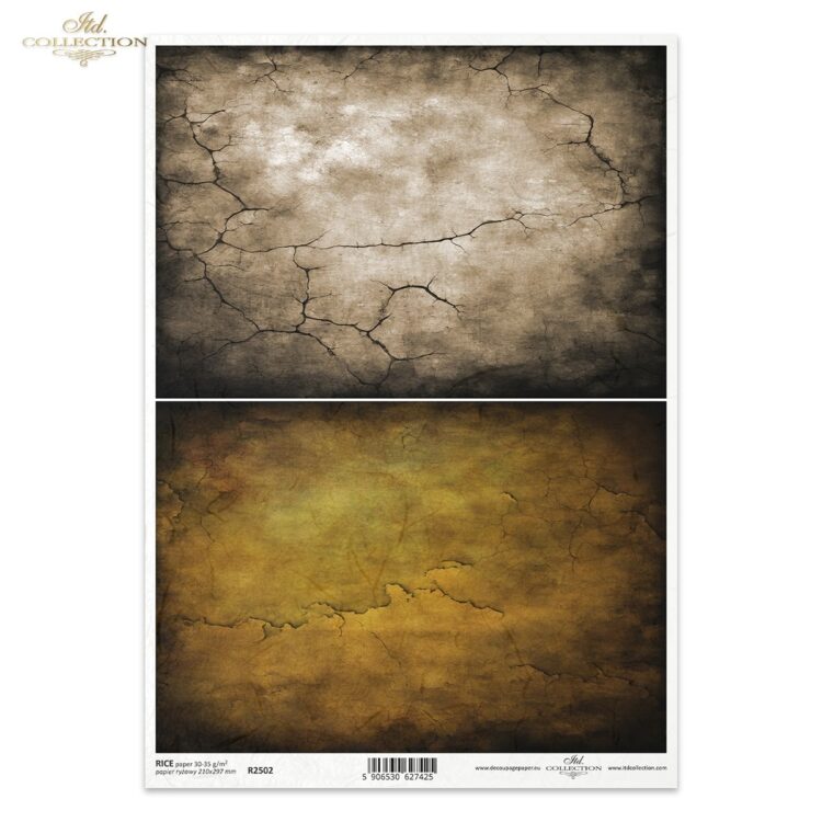 R2502 HÂRTIE DE OREZ DECOUPAGE COLECTIE ITD A4 - R2502 - Imagine 1