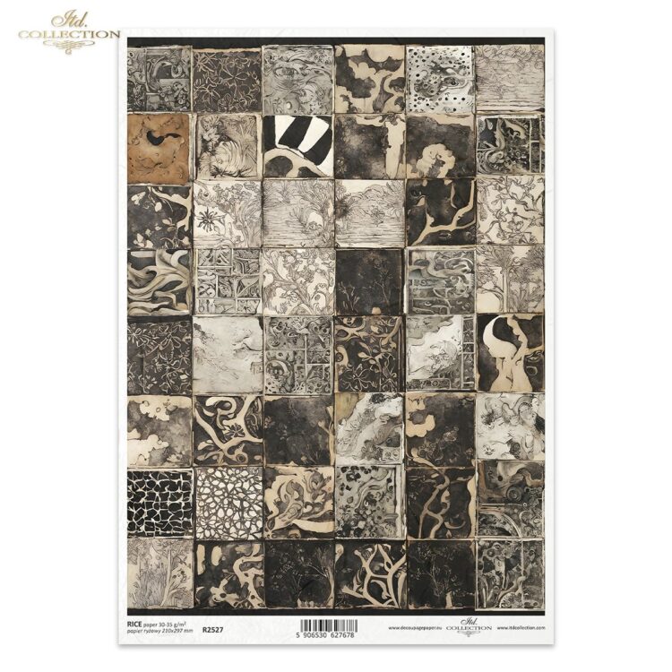 R2527 COLECTIA ITD HÂRTIE DE OREZ DECOUPAGE A4 - R2527 - Imagine 1