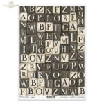 COLECTIA ITD DECOUPAGE HARTIE DE OREZ A4 - R2529