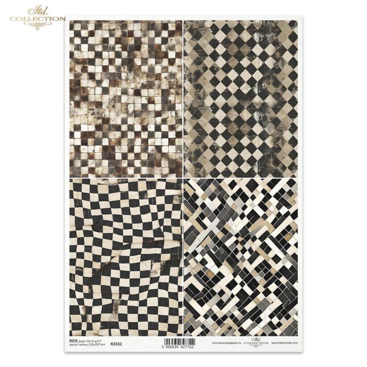 R2532 COLECTIA ITD HARTIE DE OREZ DECOUPAGE A4 - R2532 - Imagine 1
