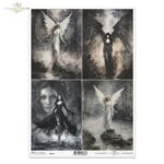 HÂRTIE DE OREZ DECOUPAGE COLECTIE ITD A4 - R2535