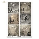 HÂRTIE DE OREZ DECOUPAGE COLECTIE ITD A4 - R2539