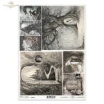HÂRTIE DE OREZ DECOUPAGE COLECTIE ITD A4 - R2540
