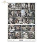HÂRTIE DE OREZ DECOUPAGE COLECTIA ITD A4 - R2547