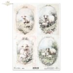 HÂRTIE DE OREZ DECOUPAGE COLECTIA ITD A4 - R2561