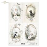 HÂRTIE DE OREZ DECOUPAGE COLECTIE ITD A4 - R2567