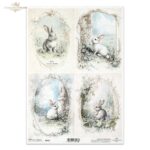 HÂRTIE DE OREZ DECOUPAGE COLECTIE ITD A4 - R2568