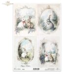 COLECTIA ITD DECOUPAGE HARTIE DE OREZ A4 - R2569