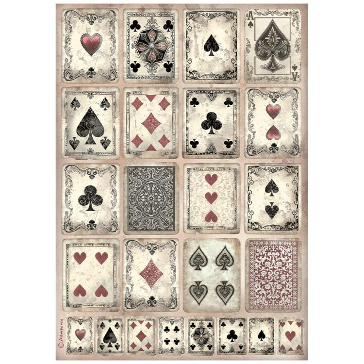 full_DFSA41006_1 HÂRTIE DE DECOUPAGE STAMPERIA MASTER OF MAGIC A4-DFSA41006 - Imagine 1