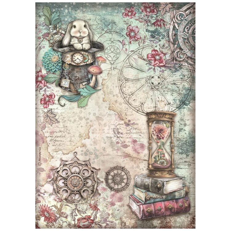full_DFSA41007_1 HÂRTIE DE DECOUPAGE STAMPERIA MASTER OF MAGIC A4-DFSA41007 - Imagine 1