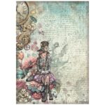 HÂRTIE DE DECOUPAGE STAMPERIA MASTER OF MAGIC A4-DFSA41009