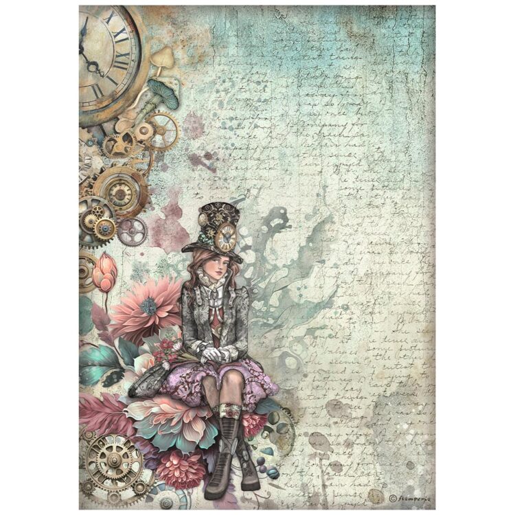 full_DFSA41009_1 HÂRTIE DE DECOUPAGE STAMPERIA MASTER OF MAGIC A4-DFSA41009 - Imagine 1
