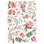 STAMPERIA HOUSES HÂRTIE DE OREZ DECOUPAGE A4-DFSA4990