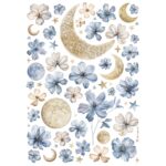 STAMPERIA SUN AND MOON DECOUPAGE HÂRTIE DE OREZ A4-DFSA4996