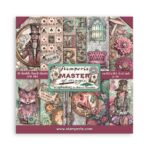 STAMPERIA MASTER OF MAGIC BLOC DE HÂRTIE 20.3/20.3 CM-SBBS122