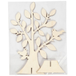CREATIV LEMN PENTRU DECOR H: 24 CM, L: 18.4 CM