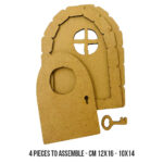 ELEMENTE DE UȘĂ STAMPERIA HIDDEN GROVE MDF - KLSM40 - Imagine 2