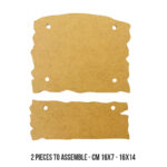 PLĂCI STAMPERIA HIDDEN GROVE MDF ELEMENTS - KLSM41 - Imagine 2