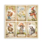 BLOC STAMPERIA HIDDEN GROVE 20.3/20.3 CM -SBBSXB10 - Imagine 6