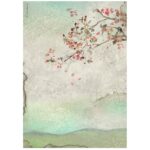 HÂRTIE DE DECOUPAGE STAMPERIA HOUSE OF ROSES A4-DFSA41022