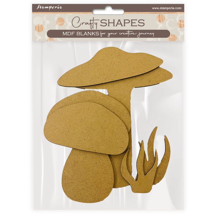 full_KLSM44_1 STAMPERIA HIDDEN GROVE MDF ELEMENTS CIUPERCI - KLSM44 - Imagine 1