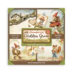 BLOC STAMPERIA HIDDEN GROVE 20.3/20.3 CM -SBBSXB10
