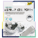 ROLE FOLIA CU PLĂCI OGLINDĂ 5 MM X 5 MM, 3200 BUC - 540560