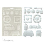 STAMPERIA SILENT SEA SOFT MOLD A4 - K3PTA4591 - Imagine 2