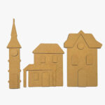 ELEMENTE TURN DIN MDF STAMPERIA SILENT SEA - KLSM48 - Imagine 2