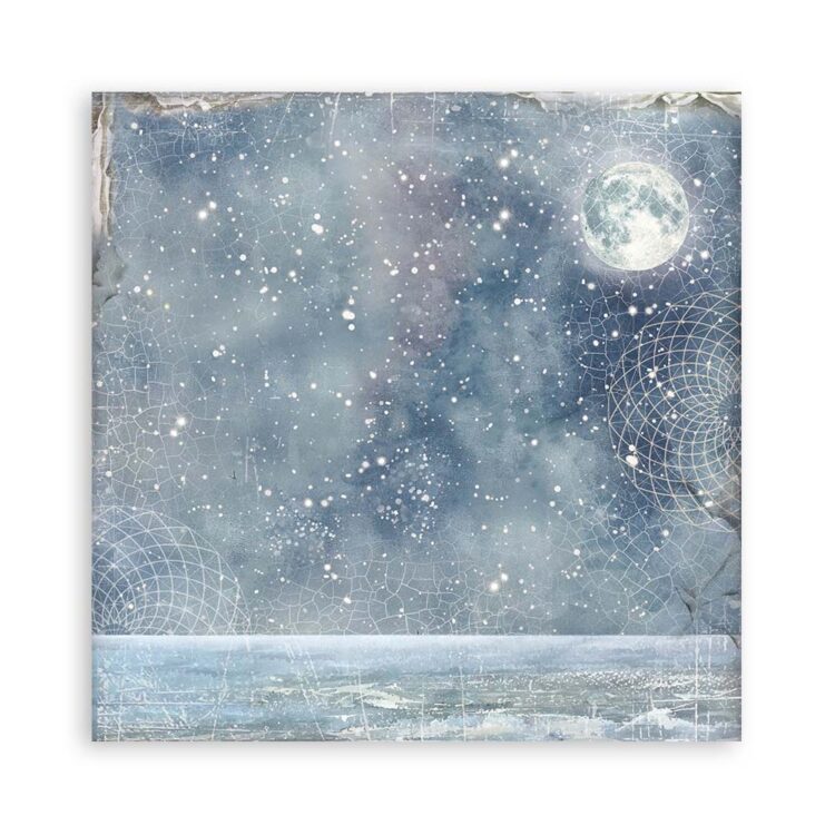 STAMPERIA SILENT SEA PAPER BLOCK 30.5/30.5CM-SBBL170 - Imagine 6
