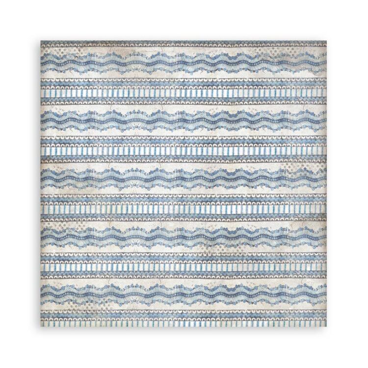 STAMPERIA SILENT SEA PAPER BLOCK 30.5/30.5CM-SBBL170 - Imagine 4
