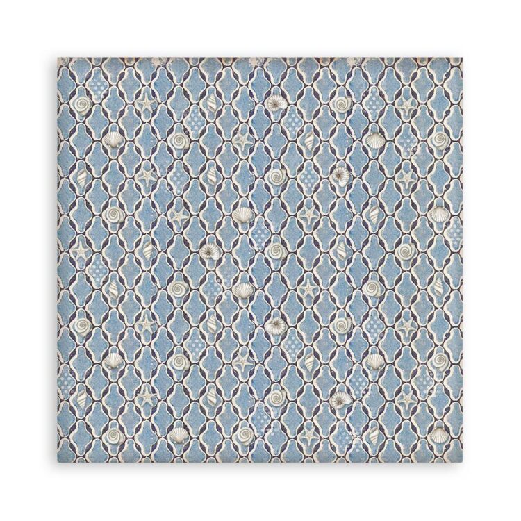 STAMPERIA SILENT SEA PAPER BLOCK 30.5/30.5CM-SBBL170 - Imagine 3