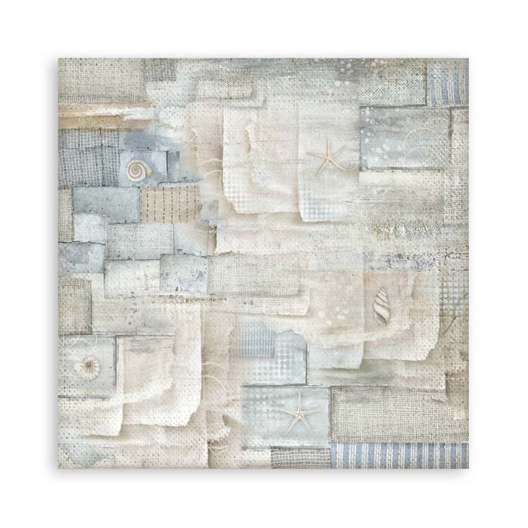 STAMPERIA SILENT SEA PAPER BLOCK 30.5/30.5CM-SBBL170 - Imagine 30
